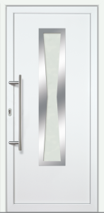 Kunststoff-Aluminium Haustür "INES" 70mm