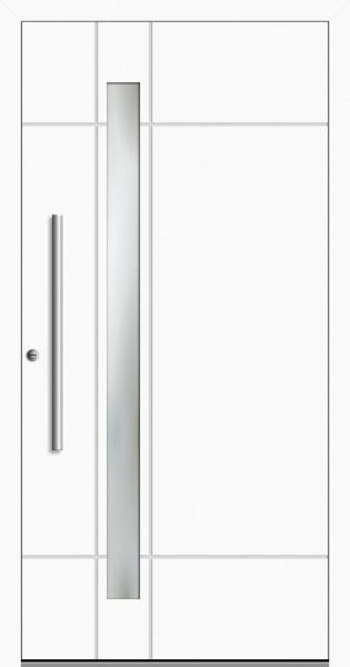 Aluminium Haustür "ANDREA" 78mm flügelüberdeckend RC2 EXCLUSIVE