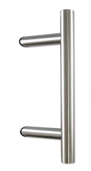 Stoßgriff Edelstahl (Silber, 40cm)