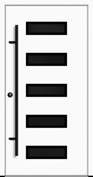 Aluminium Haustür &quot;AGADA&quot; 68 mm BLACKLINE