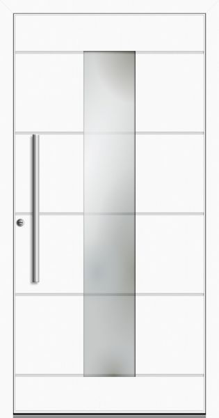 Haustür "ABBIE" 60mm (SUPERIOR, ALU, verschied. Farben)