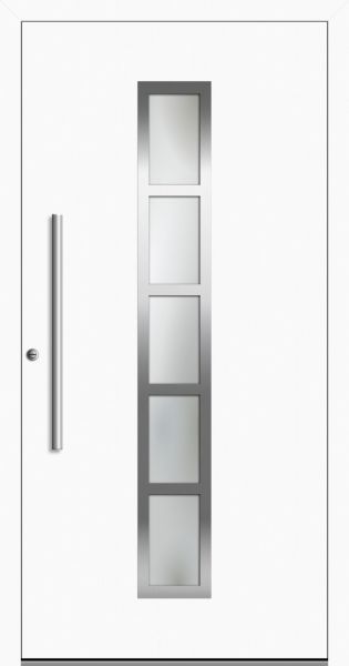 Aluminium Haustür "LOTTE" 78 mm flügelüberdeckend RC2