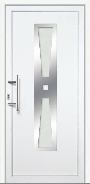 Kunststoff-Aluminium Haustür "LINA" 60mm
