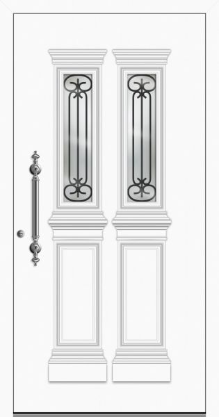 Aluminium Landhaustür &quot;KATHARINA&quot; 78 mm flügelüberdeckend RC2