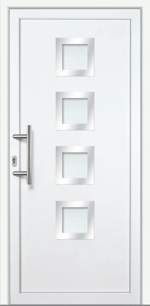 Kunststoff-Aluminium Haustür "LENA" 60mm