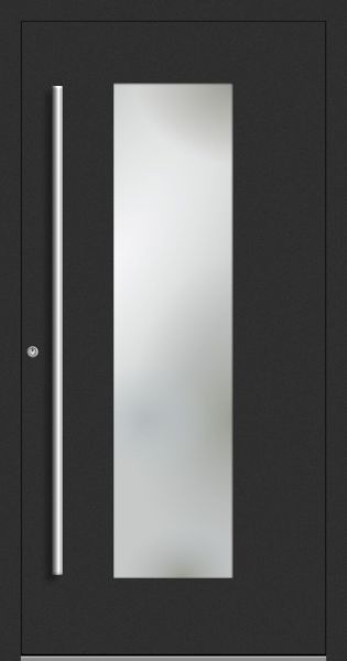 AKTION Aluminium Haustür "BENJA" 90 mm RC2 Standardmaße DB703