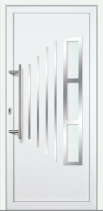 Kunststoff-Aluminium Haustür "ELLA" 60mm