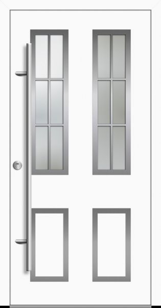 Aluminium Landhaustür &quot;CORGINA&quot; 82 mm RC2 Sprossenfelder