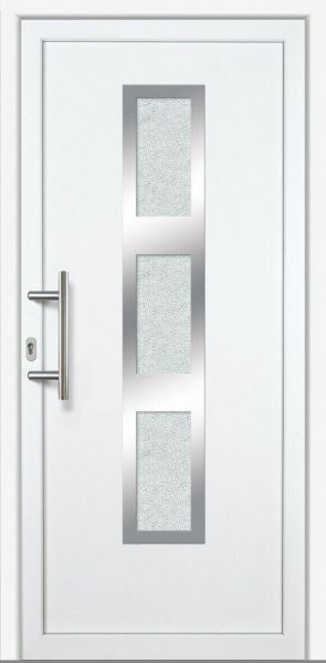 Haustür "MIA" 60mm (ALU-PVC, weiß)