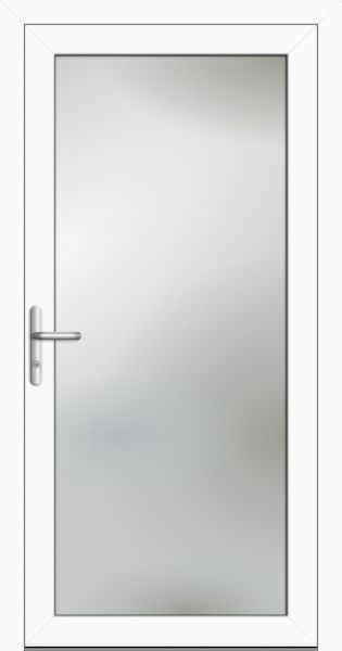 Aluminium Nebeneingangstür "EMILY-G" 69 mm RC2