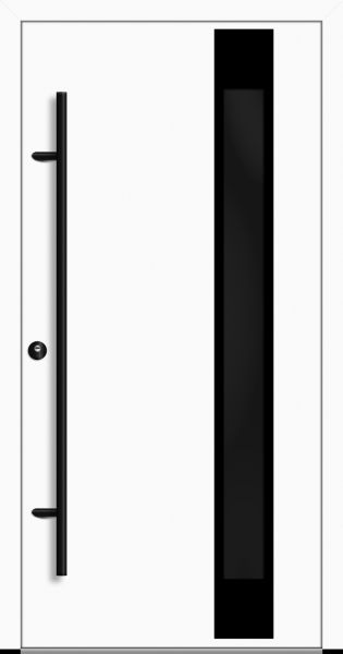 Aluminium Haustür "PALOMA" 82 mm RC2 BLACKLINE